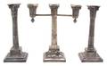 A Set of Three Wilcox SilverPlate Candelabra