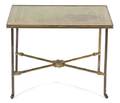 A Neoclassical Style Gilt Metal Occasional Table