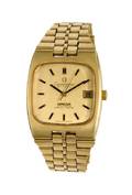 An 18 Karat Yellow Gold Ref 166059 Constellation Chronometer Wristwatch Omega
