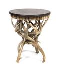 A Contemporary Antler Leg Circular Top Table