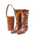 A Pair of Leather Boots Falconhead El Paso Texas