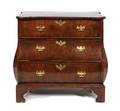 A Dutch Walnut Commode