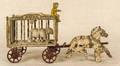 Hubley cast iron horse drawn  Royal Circus  cage wagon