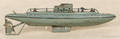Fleischmann tin clockwork submarine
