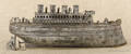 German tin clockwork ocean liner