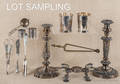 Group of silver plate