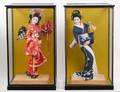TWO JAPANESE MODELS OF GEISHAS