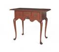 Eldred Wheeler Queen Anne style curly maple lowboy