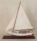 Pond model of the sailboat  Carrie Price