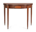 Massachusetts Hepplewhite mahogany card table