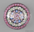 Whitefriars concentric millefiori paperweight