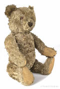 Jointed mohair teddy bear