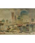 BORIS BRINSKIH RUSSIAN 19241998 Market Rows Bukhara