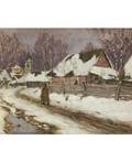 ISAAK ILIITCH LEVITAN RUSSIAN 18601900 Winter in the Village