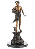 After Ferrand Bronze Allegorical Sculpture