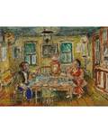 DAVID BURLIUK RUSSIAN 18821967 Tea Party