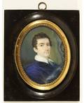 A PORTRAIT MINIATURE OF A MAN 18TH19TH CENTURY painted on ivory