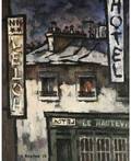 OSCAR RABIN RUSSIAN b 1928 Hotels on rue dHauteville