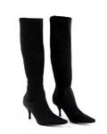 Donald Pliner New Black Nylon Knee High Boots 6