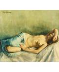 IVAN GRIGOREVITCH OLINSKY RUSSIAN 18781962 Reclining Nude