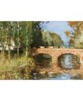 PIERREEUGENE MONTEZIN FRENCH 18741946 Le pont sur la riviere