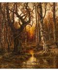 YULIY YULIEVICH KLEVER RUSSIAN 18501924 Sptherbst Late Autumn