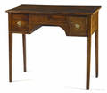 George III mahogany dressing table