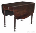 Pennsylvania Sheraton mahogany Pembroke table