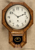 Seth Thomas oak regulator clock