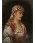 MILE EISMANSEMENOWSKY POLISHFRENCH 18571911 The Gypsy Girl