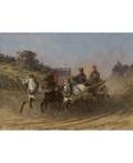 PETR NIKOLAEVICH GRUZINSKY RUSSIAN 18371892 Summer Troika Ride