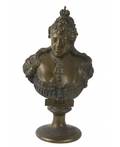 FELIX CHOPIN FOUNDRY Portrait Bust of Empress Anna Ioannovna from The Romanov Dynasty Series