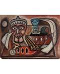 JOSE MARIA DE SERVIN MEXICAN 19171995 Still Life with PreColumbian Figure