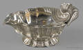 Sterling silver shell form sauce boat by Tane