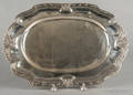 Sterling silver tray by Tane