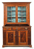 Pennsylvania pine and poplar Dutch cupboard