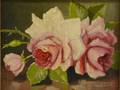 John Clinton Spencer American 18611919 Still Life with Pink Roses