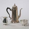 Assembled Threepiece Sterling Silver Coffee Service
