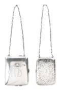 Group of 2 Sterling Silver Ladies Coin Purses