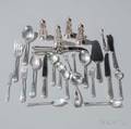 Lunt Treasure Pattern Sterling Silver Flatware Service