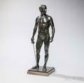 After Oscar Bodin act France 18681940 Bronze Figure of a Fencer