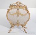 Louis XVIstyle Bronze Firescreen
