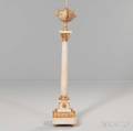 Neoclassicalstyle Onyx and Ormolu Floor Lamp