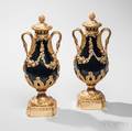 Pair of French Giltbronzemounted Porcelain Vases