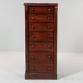 Victorian Mahogany Chest of Seven Drawers