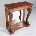 Regency Rosewood Pier Table