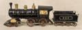 Mason and Parker pressed steel  Dewey  train engine with  999  tender