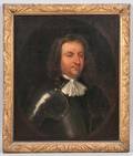 British School 17th Century Style Portrait of a Man in Armor