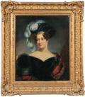 Philip Augustus Gaugain British fl 17831847 Portrait of Harriett Webb Lucas