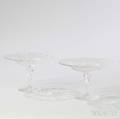 Pair of Webbstyle Crystal Tazzas
